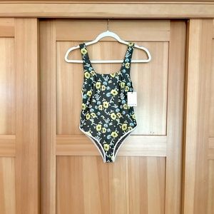 Acacia Swimwear Joey Pipped One Piece in Citrine